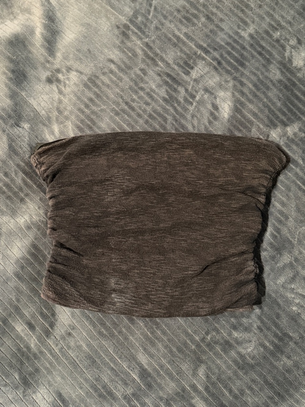 Free People Ruched Cropped Tube Top